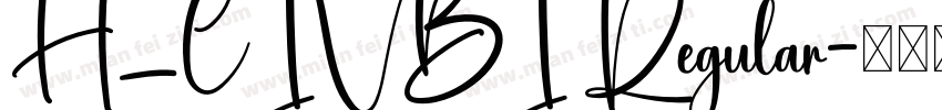 H_CIVBI Regular字体转换